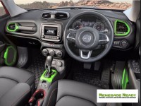 Jeep Renegade Interior Trim Kit - Green - Right Hand Drive