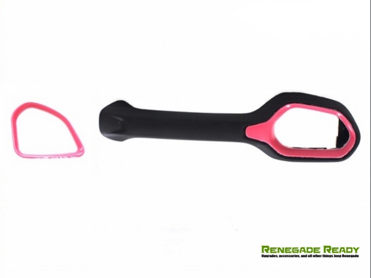 Jeep Renegade Vent Trim Kit - Pink - Left Hand Drive