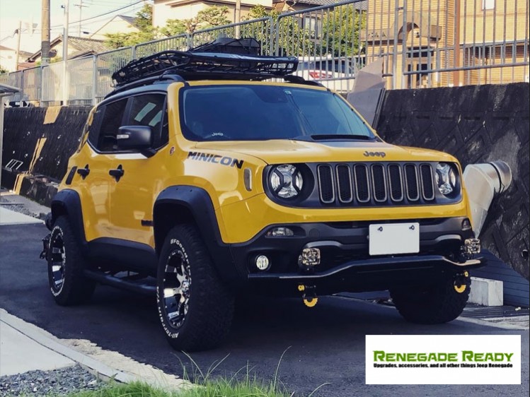 Jeep Renegade Fender Flares by MADNESS - FRP  Jeep renegade, Jeep renegade  trailhawk, Jeep wrangler renegade