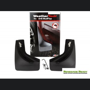 Jeep Renegade Mud Flaps - WeatherTech - Front