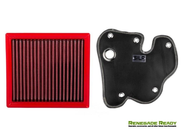Jeep Renegade Induction Pack - 1.4L Turbo - BMC High Performance Filter + SILA Thermal Blanket