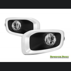Jeep Renegade OEM Style Fog Lights - Spyder Auto - w/ Switch and Cover