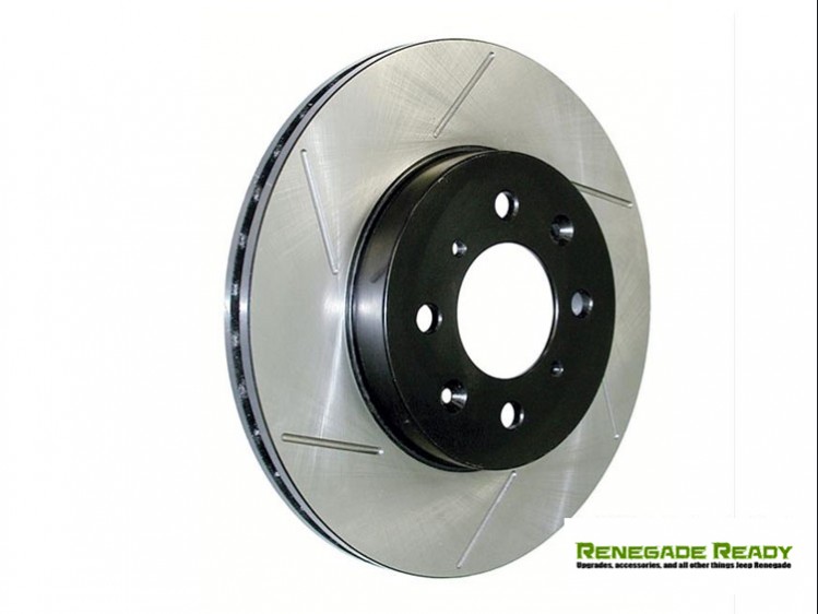 Jeep Renegade Performance Brake Rotor - StopTech - Slotted - Front Right
