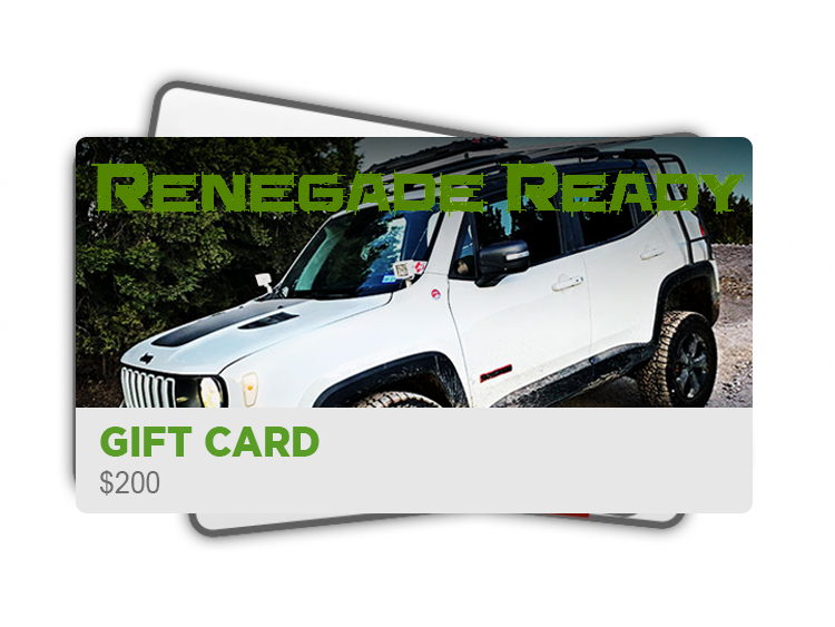Renegade Ready Gift Certificate