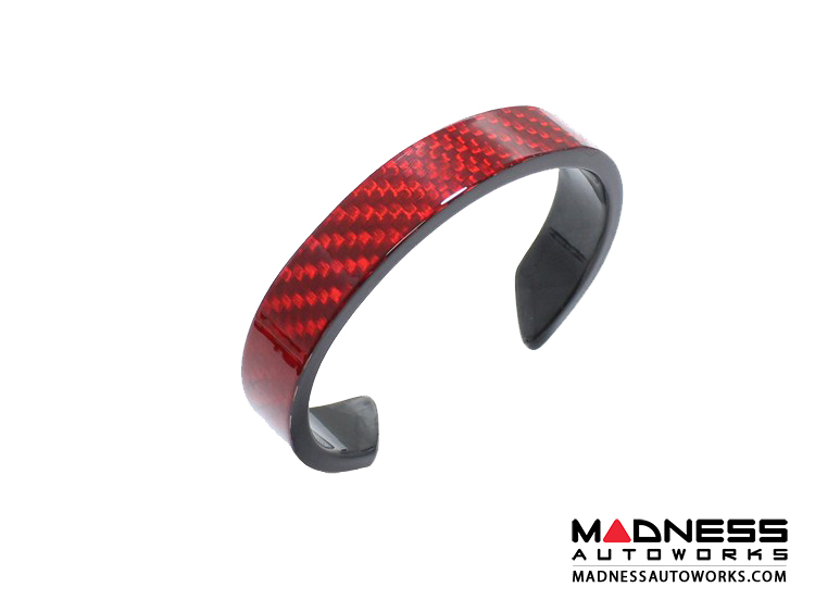 Carbon Fiber Jewelry Bangle with Diamond  Blink Gallery
